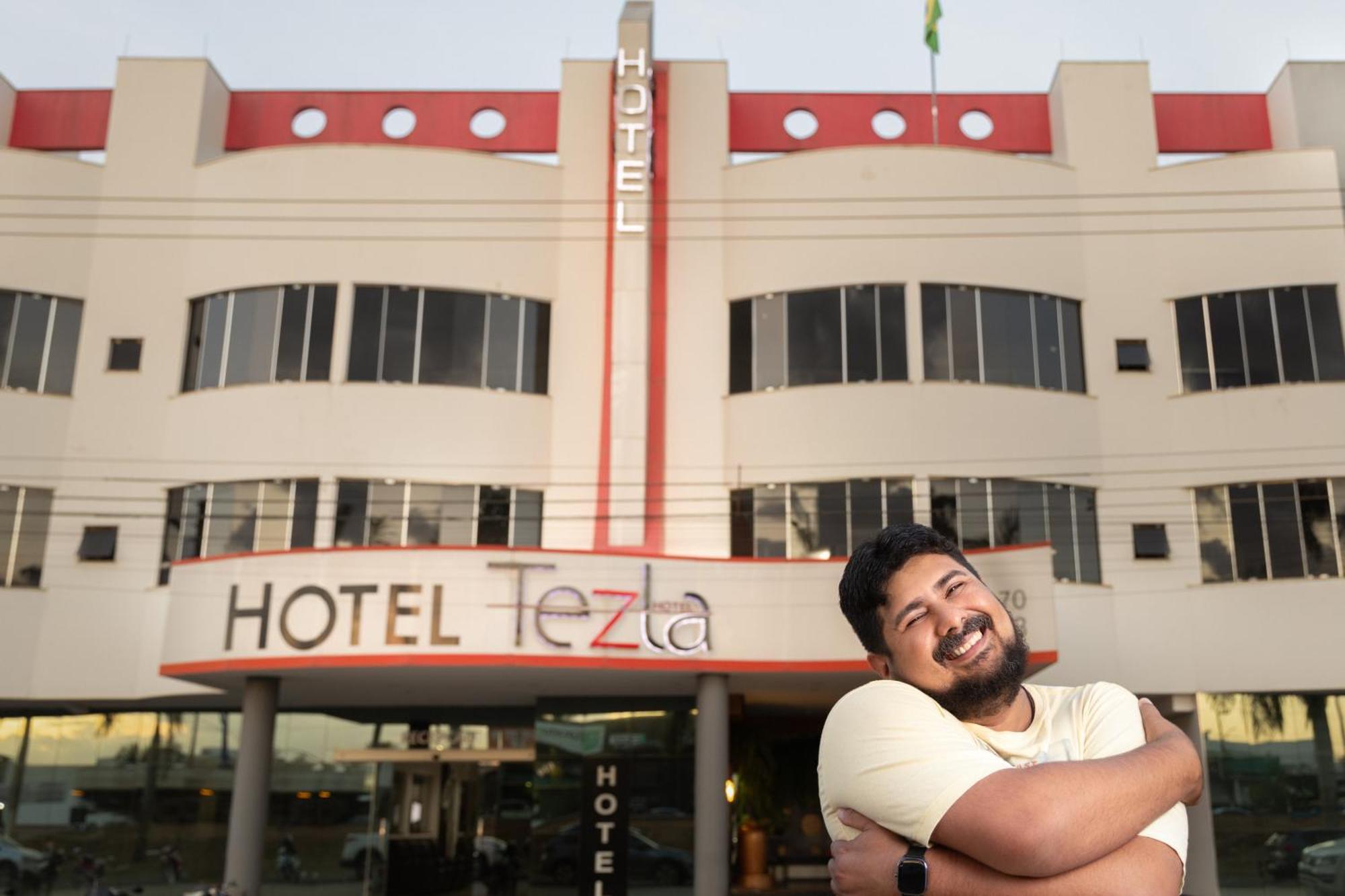 Tezla Hotel Primavera do Leste Esterno foto